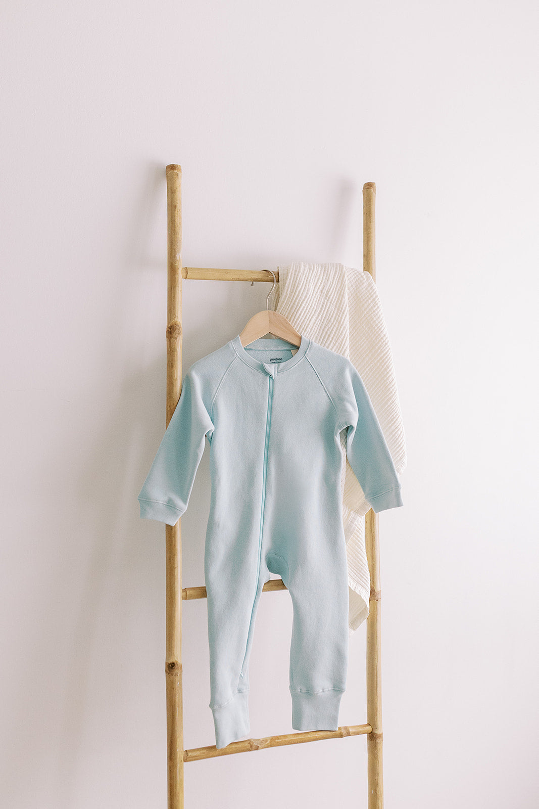 ORGANIC FLEECE ZIPPER ROMPER COTTON