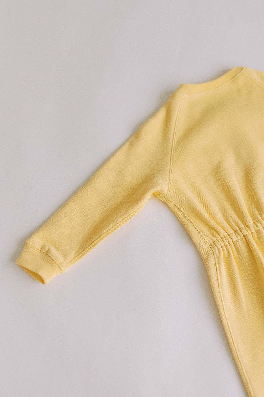 ORGANIC FLEECE ZIPPER ROMPER COTTON